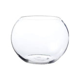 Clear Glass Bubble Bowl